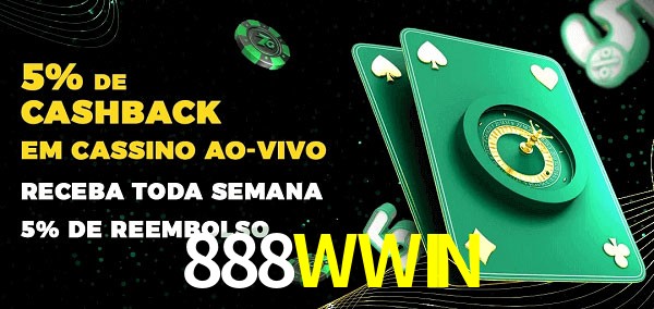 Promoções do cassino ao Vivo 888WWIN